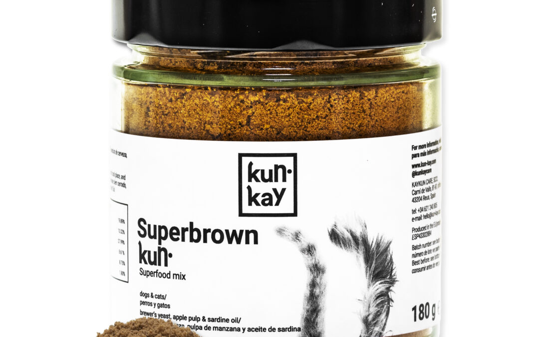 SUPERBROWNKUN SUPLEMENT NATURAL PER DIETA  COMPLETA I EQUILIBRADA